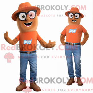 Mascot character of a Rust...