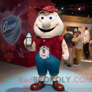Mascot character of a...