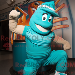 Figura de máscara de um...