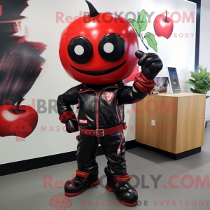 Mascot character of a Red...