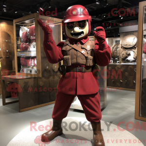 Mascot character of a...