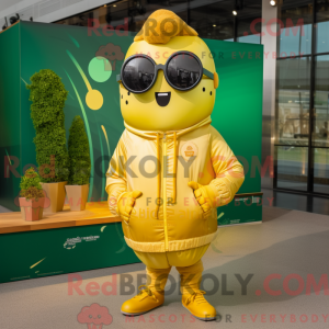 Mascottekarakter van een...