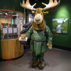 Forest Green Irish Elk...