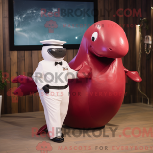Mascot karakter van een...