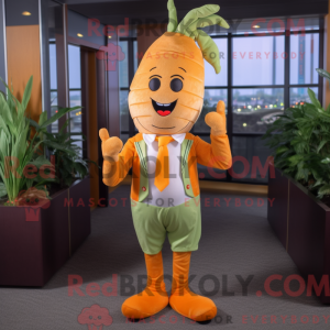 Personaggio mascotte Carota...