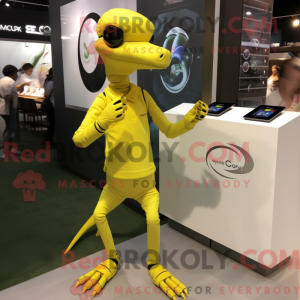 Mascottekarakter van een...