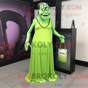 Mascot character of a Lime...