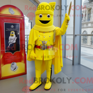 Mascot character of a Lemon...