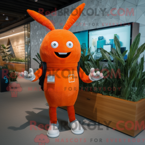 Postava maskota Rust Carrot...