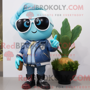Mascot karakter van een...