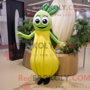 Mascot character of a Olive...