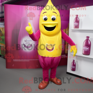 Mascot character of a...