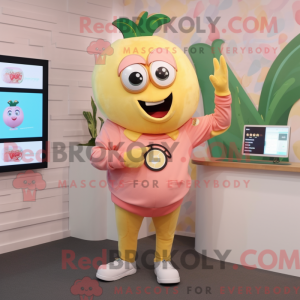 Mascottefiguur van een...