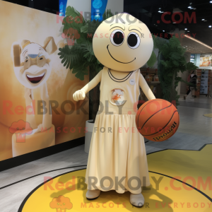Mascottefiguur van een...