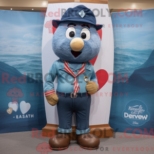 Mascottekarakter van een...