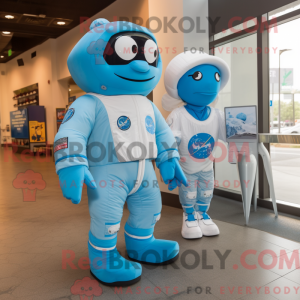 Mascot karakter van een...