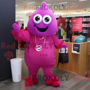 Mascot character of a...
