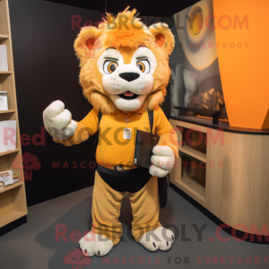 Mascot character of a...