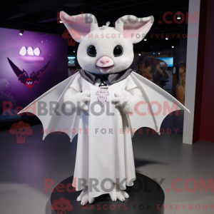 Mascot character of a White...