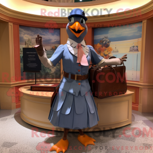 Personnage mascotte d un...