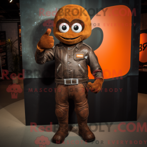 Mascot character of a Rust...