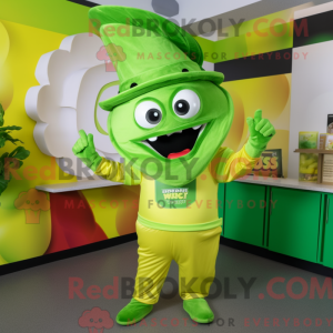 Mascottekarakter van een...