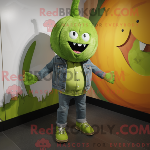 Personaggio mascotte zucca...