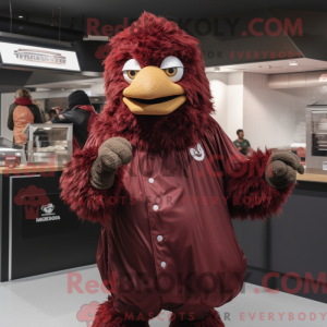 Mascot karakter van een...