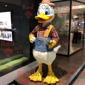 Mascottekarakter van een...