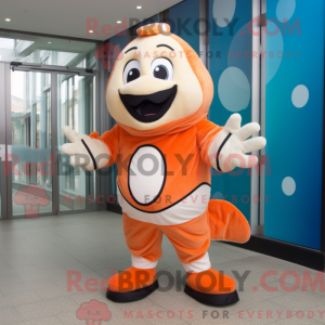Mascottefiguur van een...