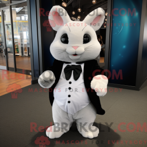 Mascot character of a White...