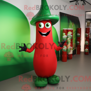 Mascot karakter van een...