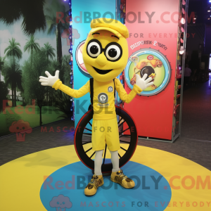 Mascottekarakter van een...