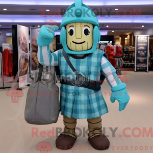 Personagem de máscara de um...