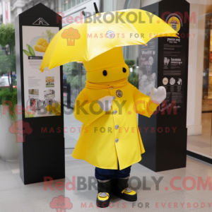 Mascot character of a Lemon...