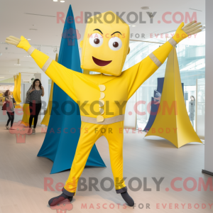 Mascottekarakter van een...