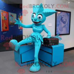 Mascot character of a...