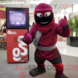 Mascot karakter van een...