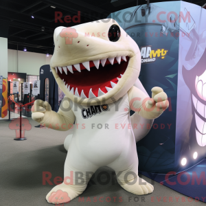 Mascot character of a Cream...