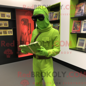 Mascot karakter van een...