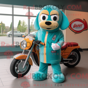 Mascot karakter van een...