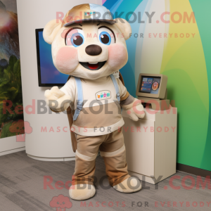 Personnage mascotte d un...