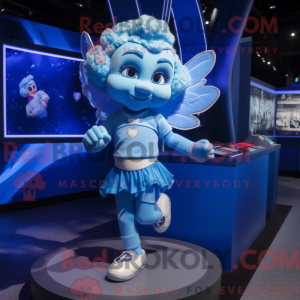 Mascot karakter van een...