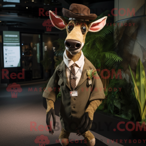 Personnage mascotte d un...