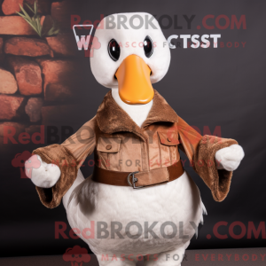 Mascot character of a Rust...