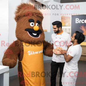 Mascot karakter van een...