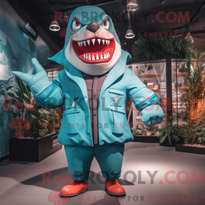 Mascot character of a...