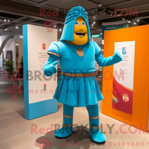 Personnage mascotte d un...