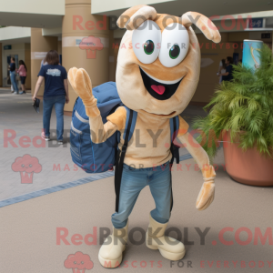 Postava maskota Tan Shrimp...