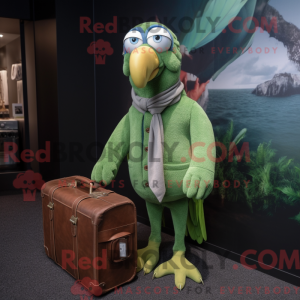 Mascot character of a Green...
